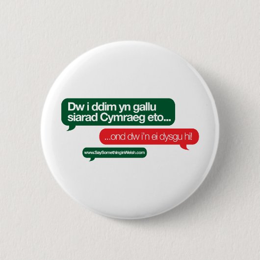 Dw I ddim yn gallu Button (Vorderseite)