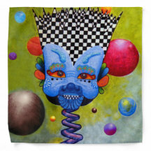 Dwainizms "blauer Mann" hell, mutiger Bandana