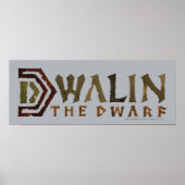 Dwalin Name Poster (Vorne)