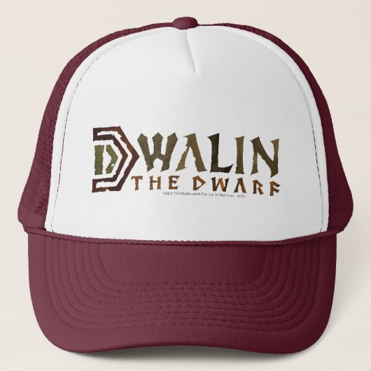 Dwalin Name Truckerkappe (Vorderseite)