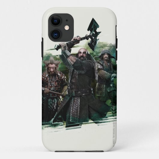 Dwalin, Nori, & Bofur Graphic Case-Mate iPhone Hülle (Rückseite)