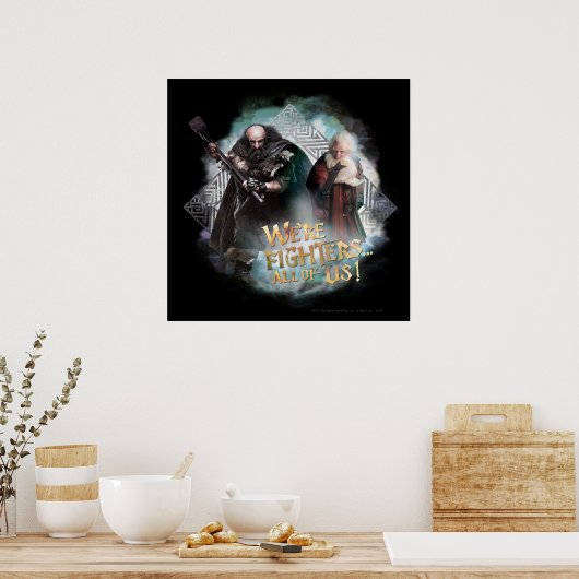 Dwalin und Balin Poster (Küche)