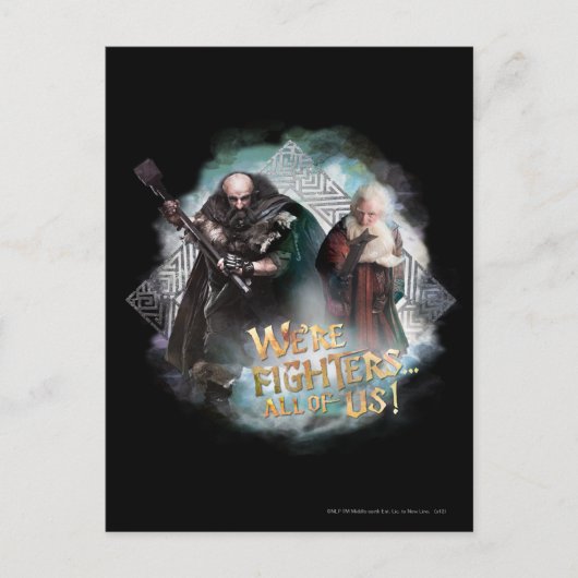 Dwalin und Balin Postkarte (Vorderseite)