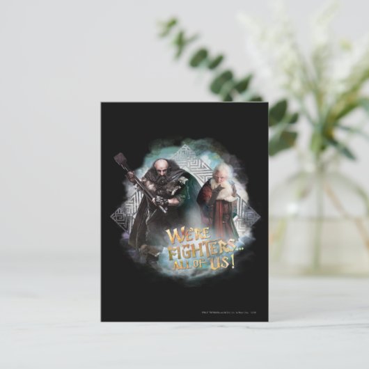 Dwalin und Balin Postkarte (Stehend Vorderseite)