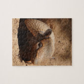 Dwarf Armadillo Sprichwort Puzzle (Horizontal)