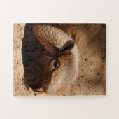 Dwarf Armadillo Sprichwort Puzzle (Horizontal)