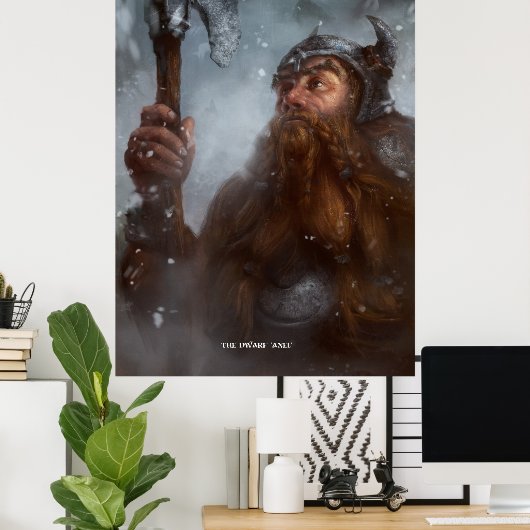 Dwarf Axel Poster (Heimbüro)