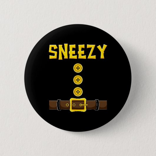 Dwarf Easy Halloween KostümMatching Group Couple Button (Vorderseite)