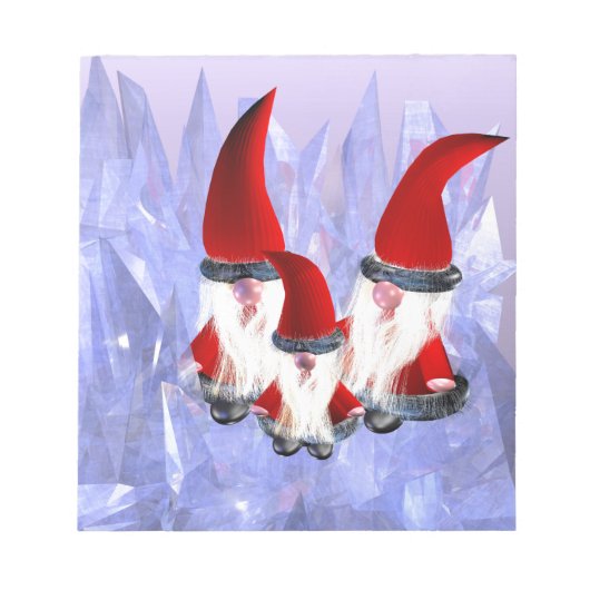 Dwarf family Wonderland Notizblock (Vorderseite)