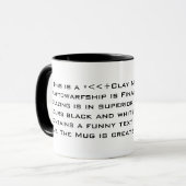 Dwarf fortress themed Mug Tasse (Vorderseite Links)
