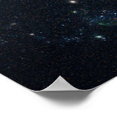 Dwarf Galaxy NGC 4449 Poster (Ecke)