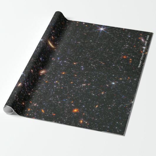 Dwarf Galaxy WLM James Webb Space Telescope Hi-Res Geschenkpapier (Ungerollt)