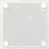 Dwarf Galaxy WLM James Webb Space Telescope Hi-Res Glasuntersetzer (Rückseite)