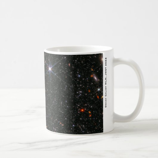 Dwarf Galaxy WLM James Webb Space Telescope Hi-Res Kaffeetasse (Rechts)