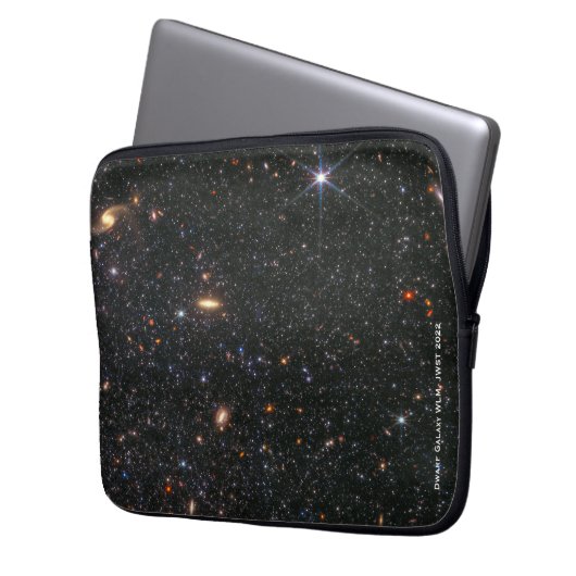 Dwarf Galaxy WLM James Webb Space Telescope Hi-Res Laptopschutzhülle (Vorderseite Links)