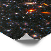 Dwarf Galaxy WLM James Webb Space Telescope Hi-Res Poster (Ecke)