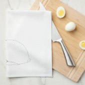 Dwarf Hotot Rabbit Disc Handtuch (Viertel Falte)