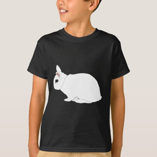 Dwarf Hotot Rabbit - Kinder T-Shirt (Vorderseite)