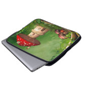 Dwarf Land Laptop Sleeve (Vorne Knopf)