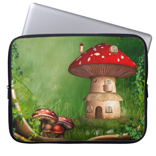 Dwarf Land Laptop Sleeve (Vorderseite)
