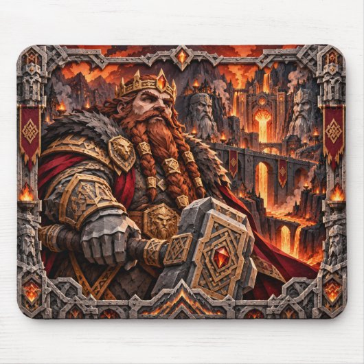 Dwarf, Paper Cut Monster Mousepad (Vorne)