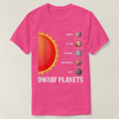 Dwarf Planets Space Explorer T-Shirt (Design vorne)
