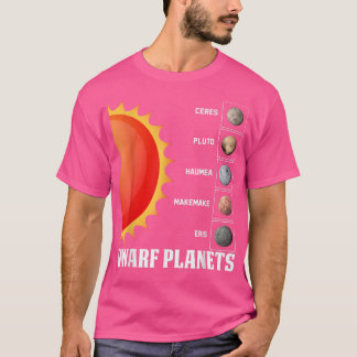 Dwarf Planets Space Explorer  T-Shirt