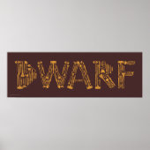 Dwarf Weapons Collage Poster (Vorne)
