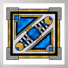 Dwarven Chest - Art Deco Fantasie Abstrakt