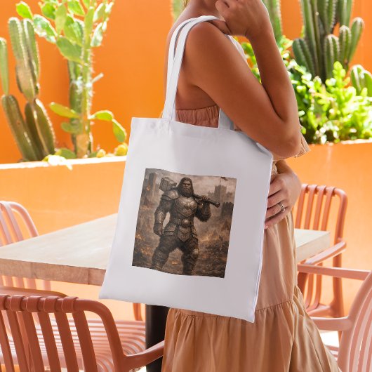 Dwarven Forge Scene Tote Bag – Fantasy Blacksmith Tragetasche