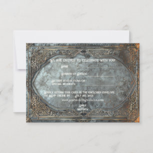 Dwarven Splendor Fantasy Wedding Danke Karte