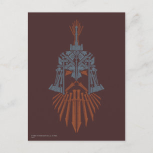 Dwarven Weapons Helmet Icon Postkarte