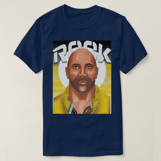 Dwayne Johnson T-Shirt (Design vorne)