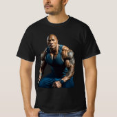 Dwayne Johnson The Rock T-Shirt (Vorderseite)