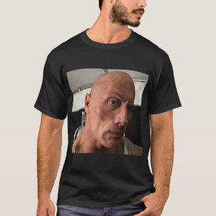 Dwayne The Rock Johnson eyebrow heben meme Classic T-Shirt