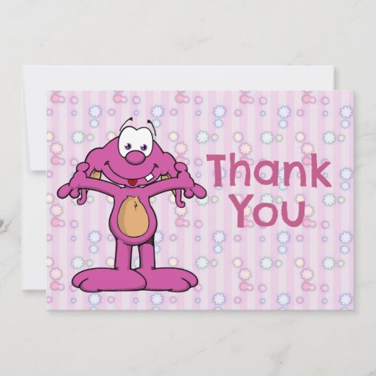 Dweeblinks Dankeskarte (Vorderseite)