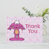 Dweeblinks Dankeskarte (Stehend Vorderseite)