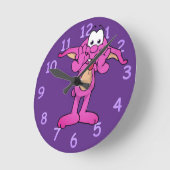 Dweeblinks Runde Wanduhr (Winkel)