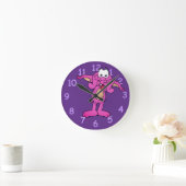 Dweeblinks Runde Wanduhr (Zuhause)