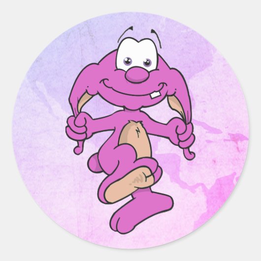 Dweeblinks Runder Aufkleber (Vorderseite)