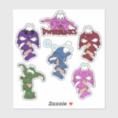 Dweeblinks Stickers Aufkleber (Blatt)