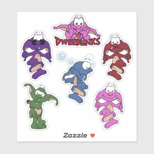 Dweeblinks Stickers Aufkleber (Blatt)