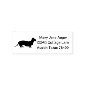 Dwelf Cat Personalisierte Selbstadresse Permastempel (Design)