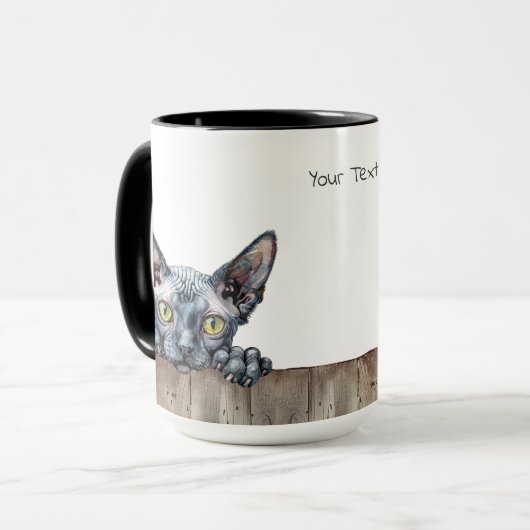 Dwelf Cat Tasse (Vorderseite Links)