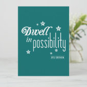 Dwell in Posse Einladung (Stehend Vorderseite)