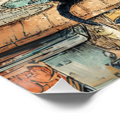 Dwell in Possibility-Emily Dickinson Poster (Ecke)