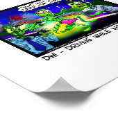 DWI Firefly Funny Londons Times Cartoon Poster (Ecke)