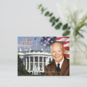 Dwight D. Eisenhower - 34. Präsident der USA Postkarte (Stehend Vorderseite)