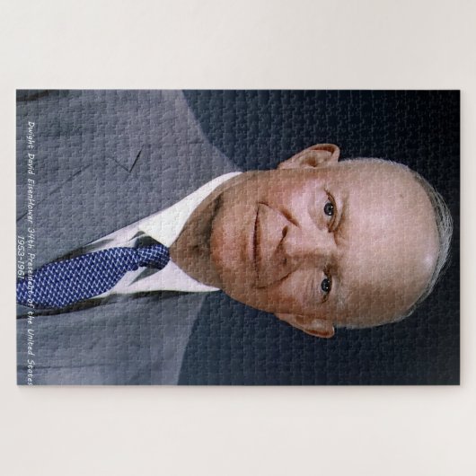 Dwight D. Eisenhower 34. Präsident Puzzle (Horizontal)