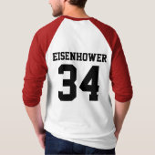 Dwight D. Eisenhower "34" T-Shirt (Rückseite)
